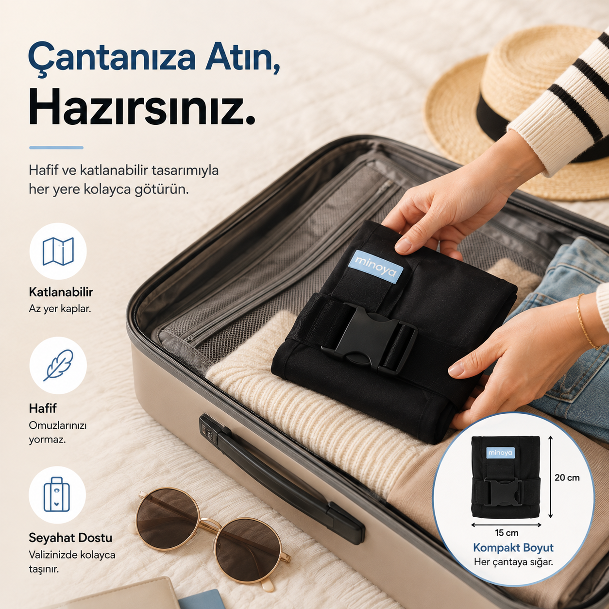 Minoya Bebek Taşıma Askısı
